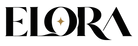 ELORA — logo officiel noir avec étoile dorée
